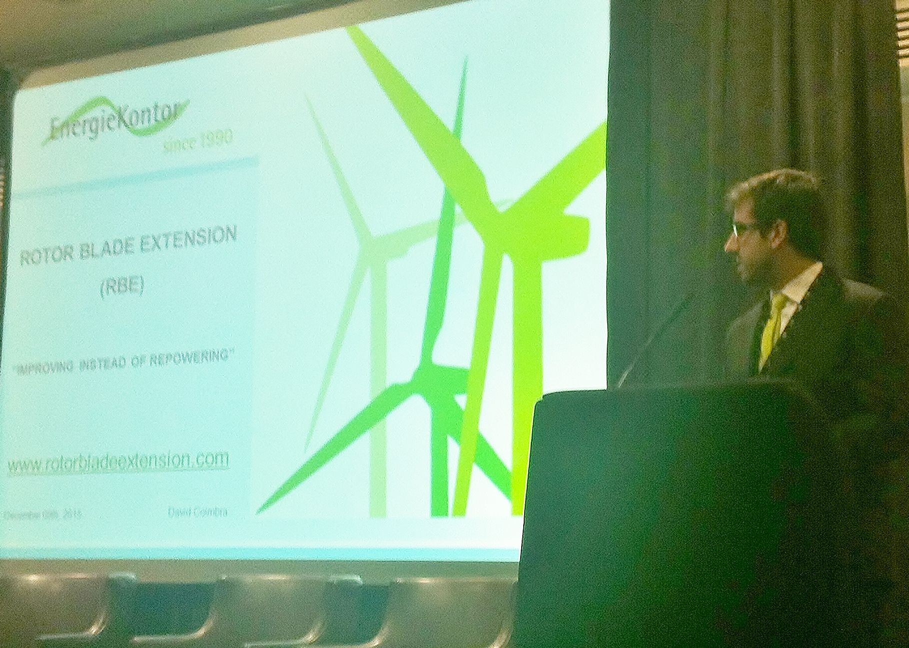 RBE presentation at the Wind Operator Congress EuropeRotor Blade Extension